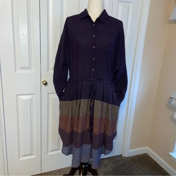 Free people maxi dress size L multi color - Picture 1 of 13